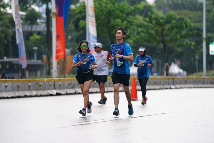 Race photo from Road to BAF Lions Run 2024