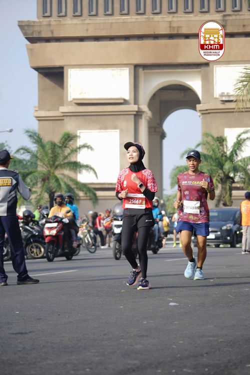 Race photo from Kediri Half Marathon 2025