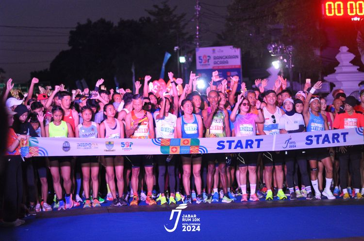 Race photo from Jabar Run 10K 2024