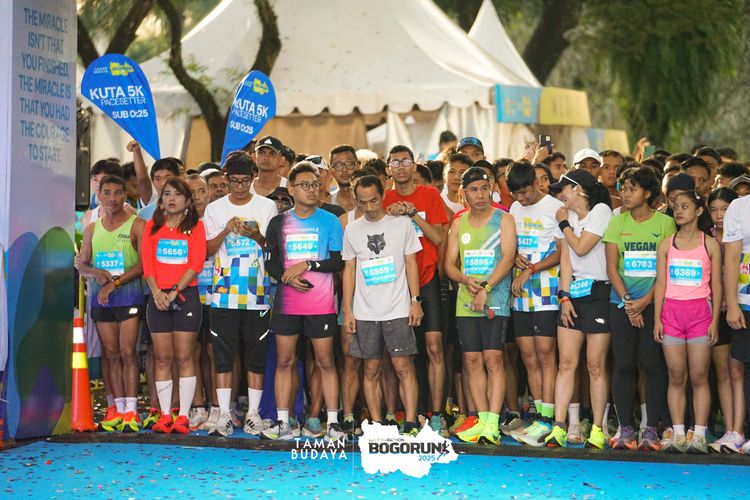 Race photo from Taman Budaya x BOGORUN 2025