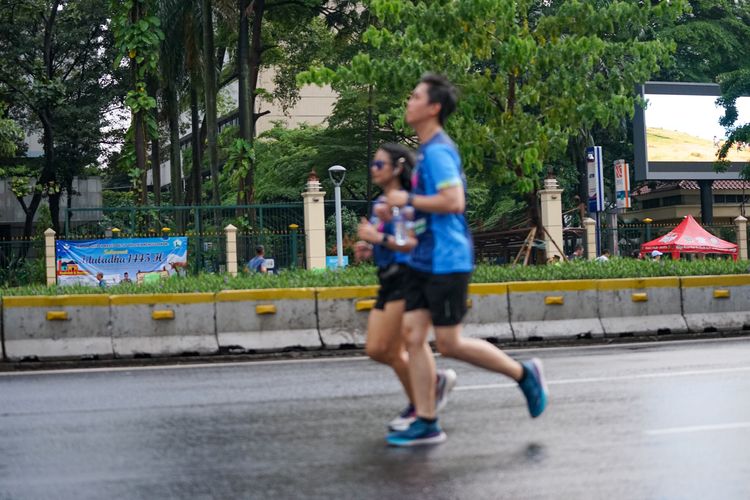 Race photo from Road to BAF Lions Run 2024