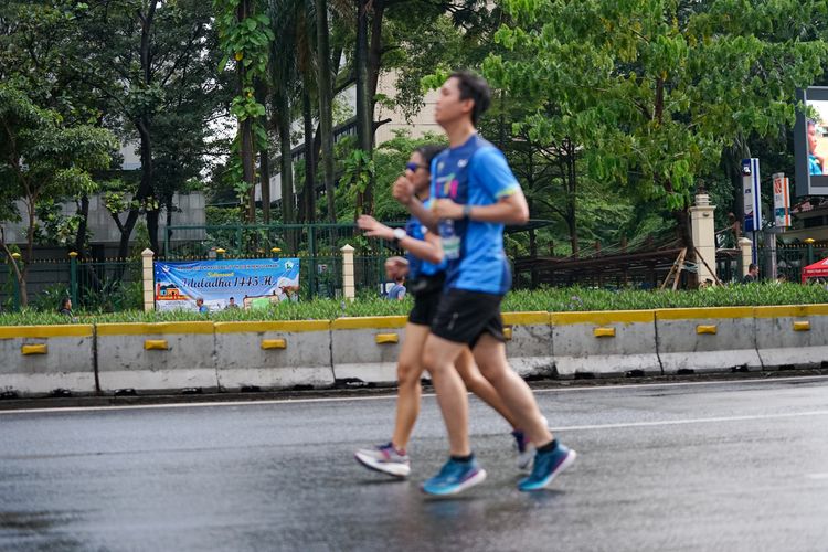 Race photo from Road to BAF Lions Run 2024