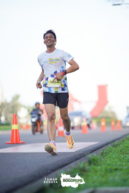 Race photo from Taman Budaya x BOGORUN 2025