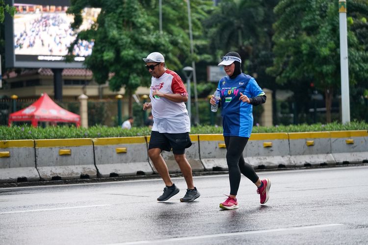 Race photo from Road to BAF Lions Run 2024