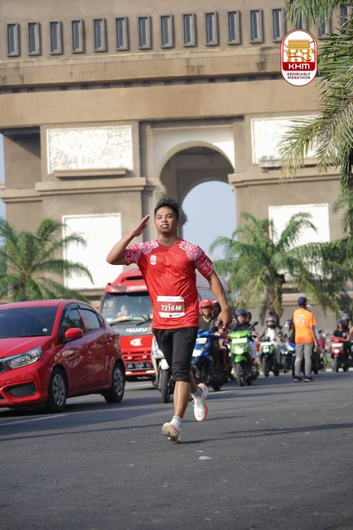 Race photo from Kediri Half Marathon 2025