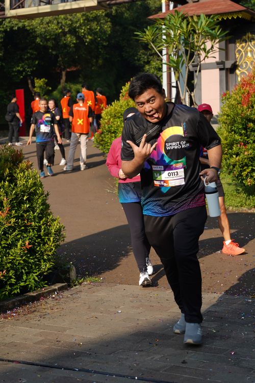 Race photo from WIPRO RUN 2025 - Vitalis Unza 20th Anniversary