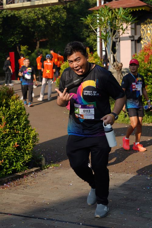 Race photo from WIPRO RUN 2025 - Vitalis Unza 20th Anniversary