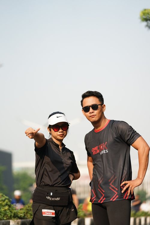 Race photo from One Run 10K Vibes 2024