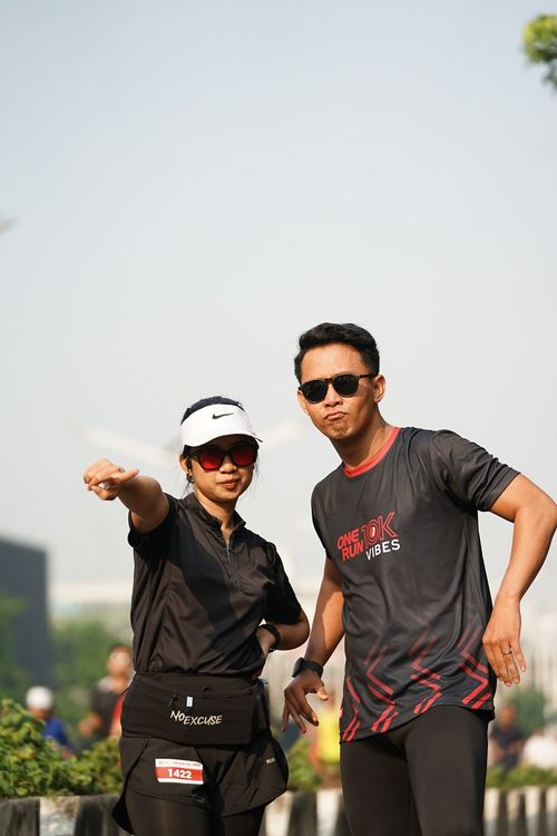 Race photo from One Run 10K Vibes 2024