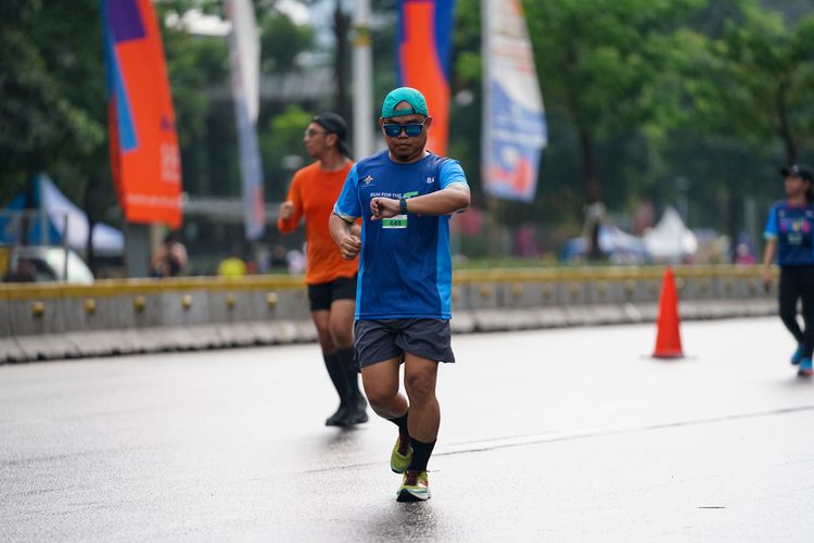 Race photo from Road to BAF Lions Run 2024