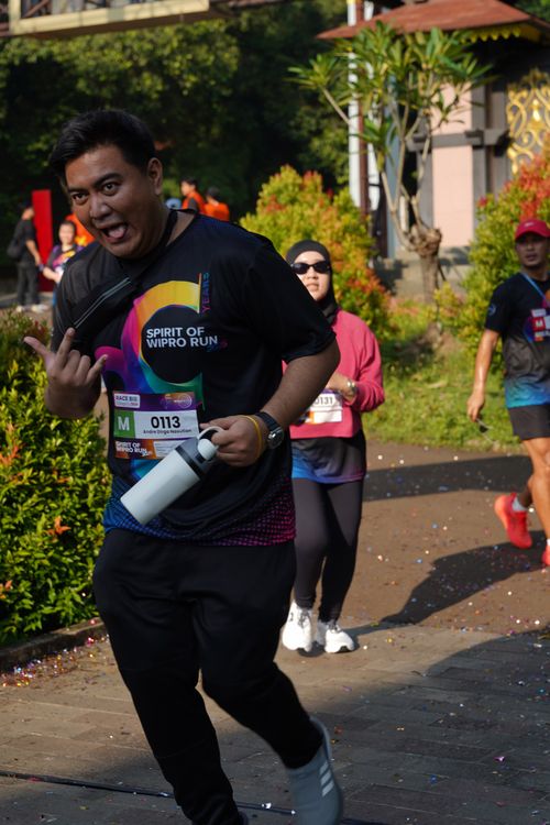 Race photo from WIPRO RUN 2025 - Vitalis Unza 20th Anniversary