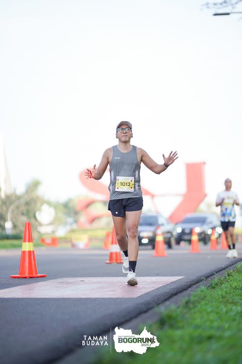 Race photo from Taman Budaya x BOGORUN 2025