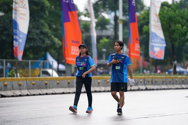 Race photo from Road to BAF Lions Run 2024