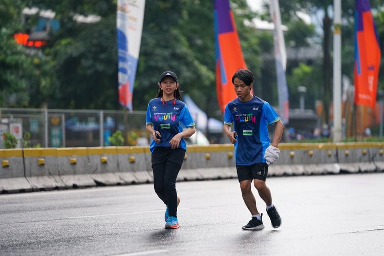 Race photo from Road to BAF Lions Run 2024