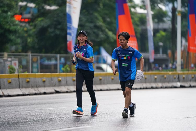 Race photo from Road to BAF Lions Run 2024