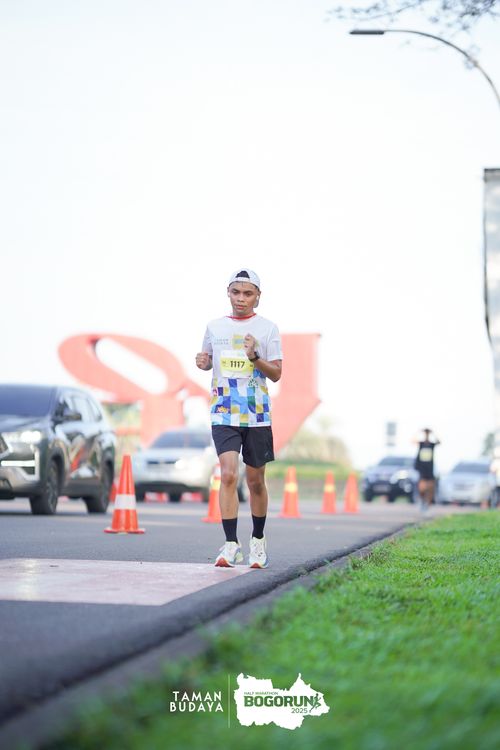 Race photo from Taman Budaya x BOGORUN 2025