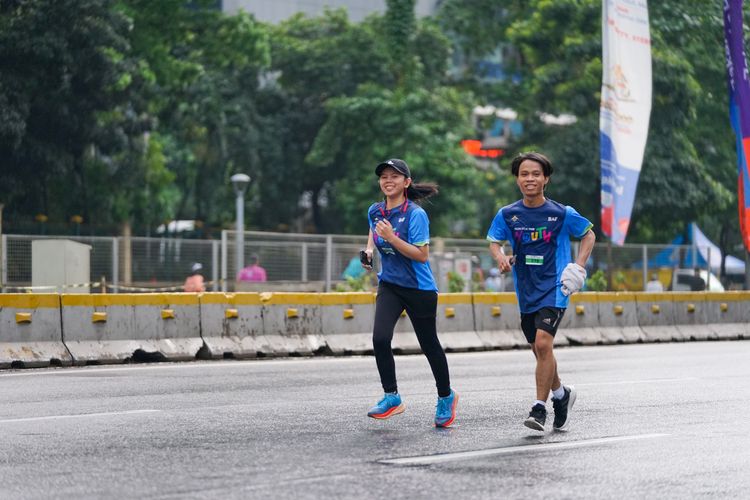 Race photo from Road to BAF Lions Run 2024