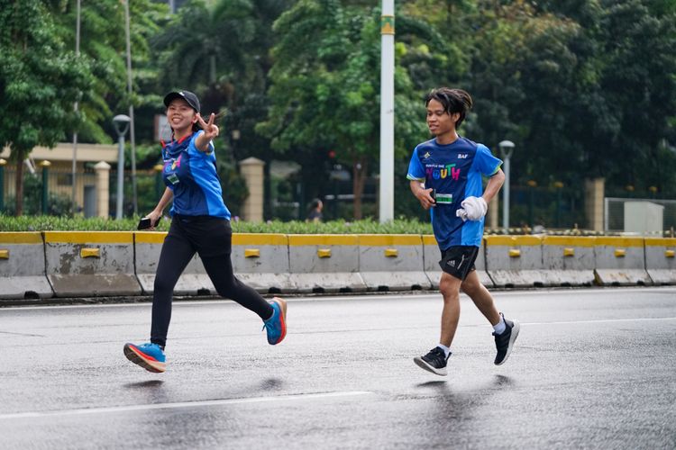 Race photo from Road to BAF Lions Run 2024
