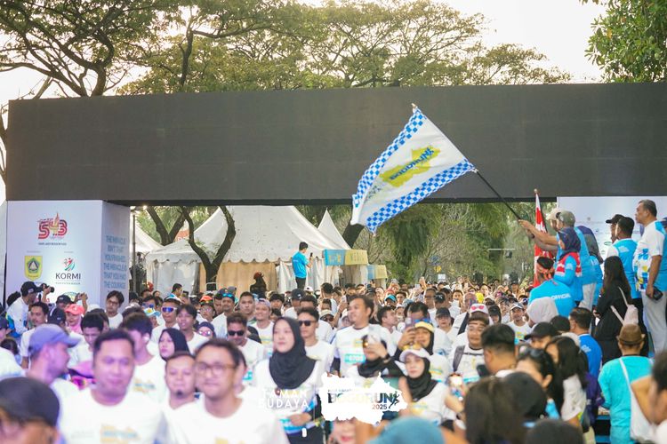 Race photo from Taman Budaya x BOGORUN 2025
