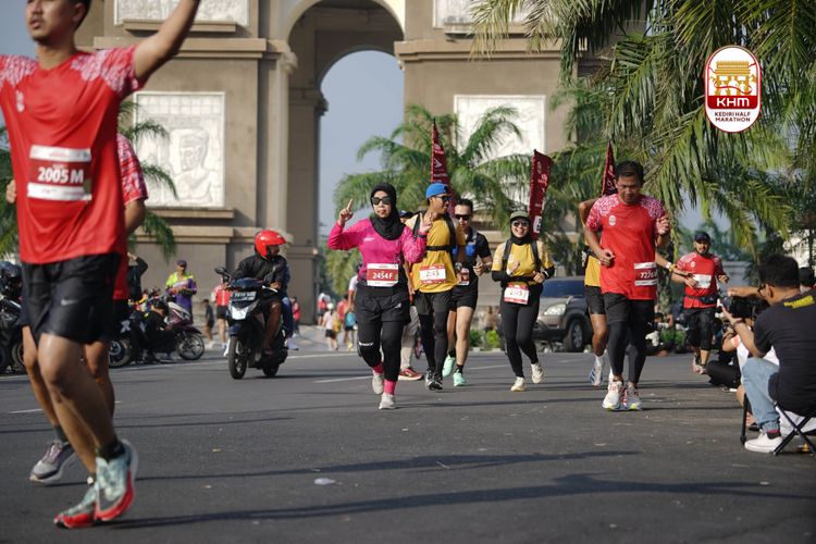 Race photo from Kediri Half Marathon 2025