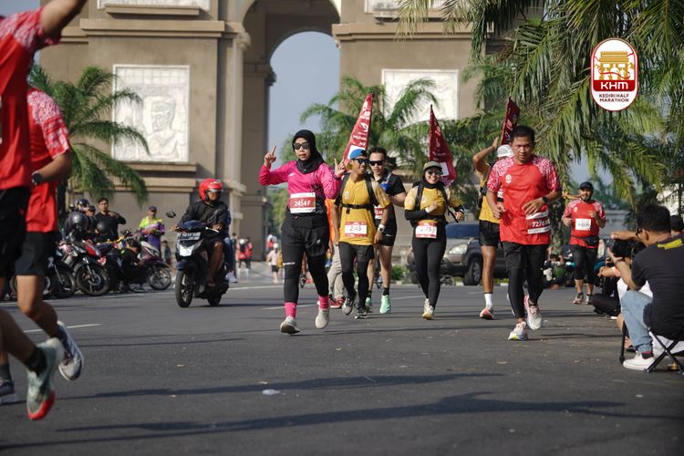 Race photo from Kediri Half Marathon 2025