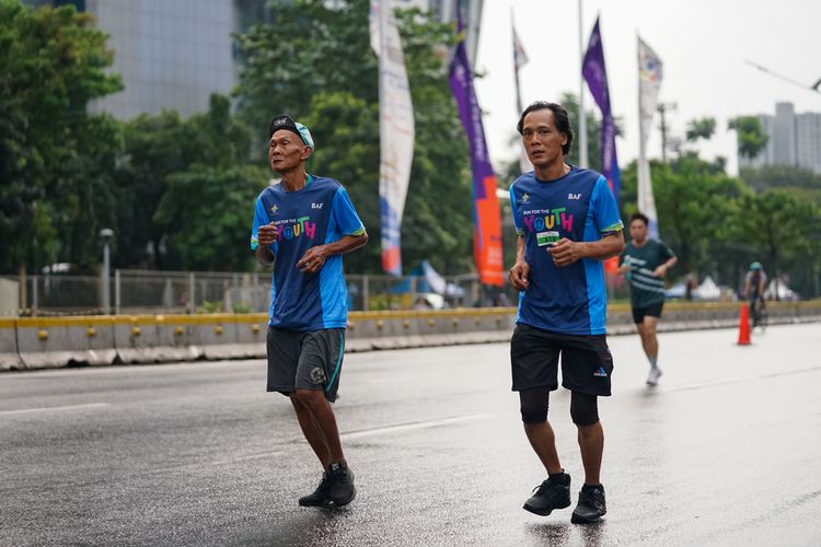 Race photo from Road to BAF Lions Run 2024