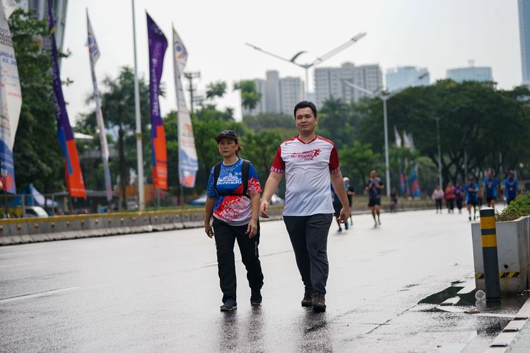 Race photo from Road to BAF Lions Run 2024
