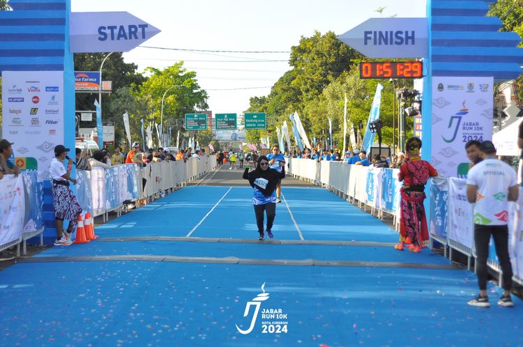Race photo from Jabar Run 10K 2024