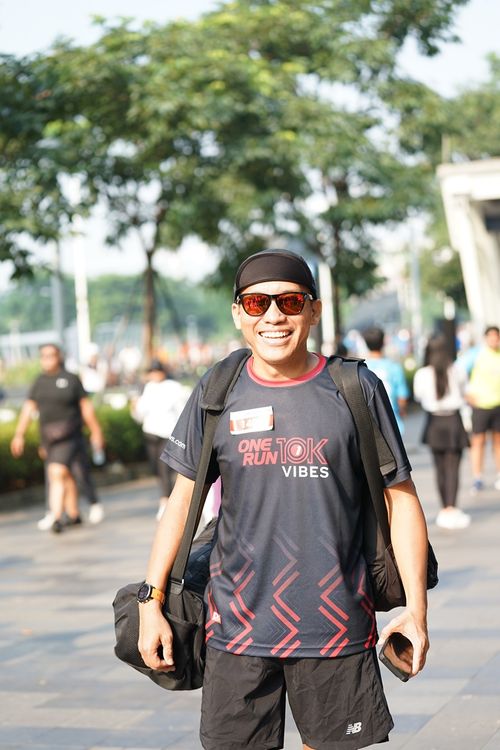 Race photo from One Run 10K Vibes 2024