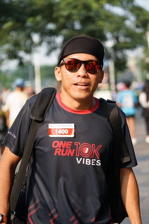 Race photo from One Run 10K Vibes 2024