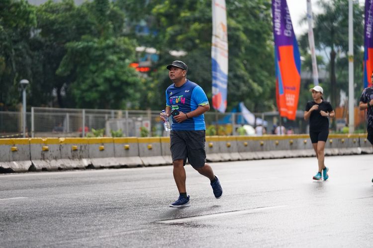 Race photo from Road to BAF Lions Run 2024