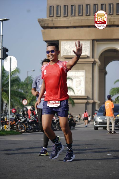 Race photo from Kediri Half Marathon 2025
