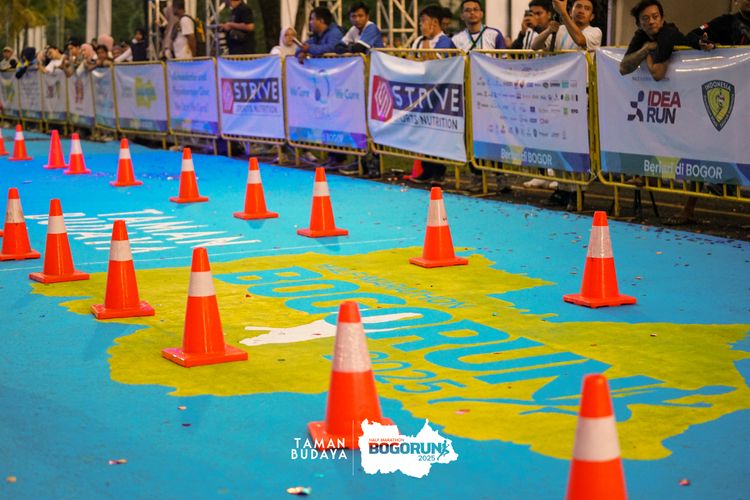 Race photo from Taman Budaya x BOGORUN 2025