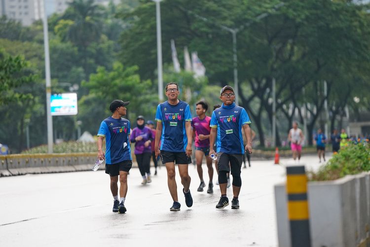 Race photo from Road to BAF Lions Run 2024