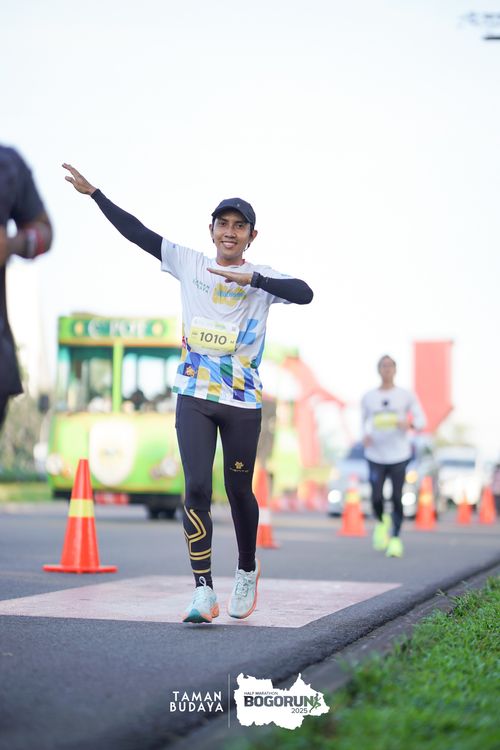 Race photo from Taman Budaya x BOGORUN 2025