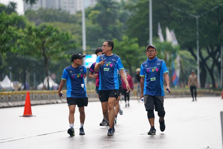 Race photo from Road to BAF Lions Run 2024