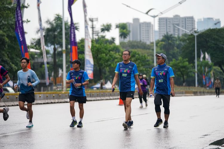 Race photo from Road to BAF Lions Run 2024