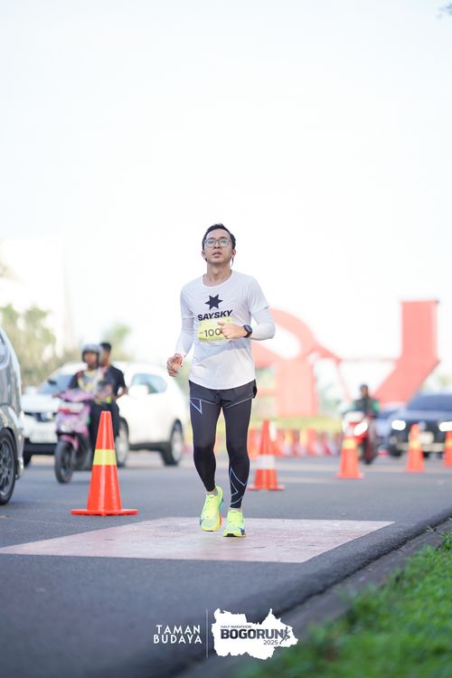 Race photo from Taman Budaya x BOGORUN 2025
