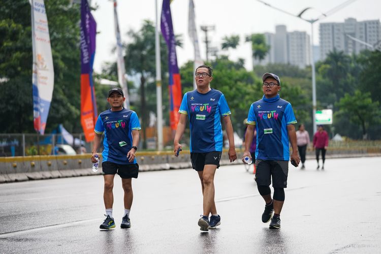 Race photo from Road to BAF Lions Run 2024