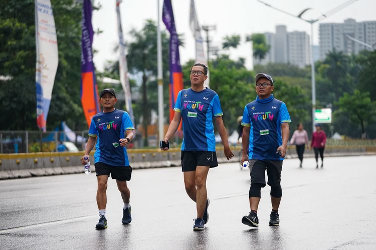Race photo from Road to BAF Lions Run 2024