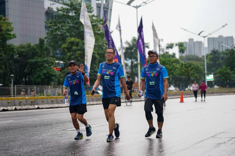 Race photo from Road to BAF Lions Run 2024