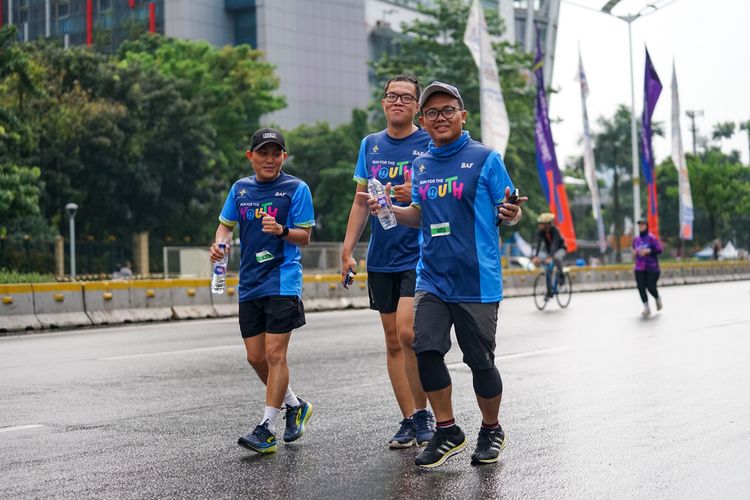 Race photo from Road to BAF Lions Run 2024