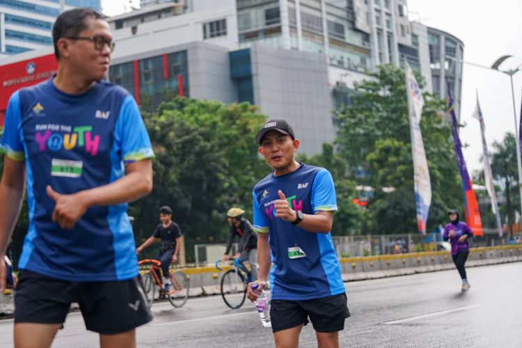 Race photo from Road to BAF Lions Run 2024