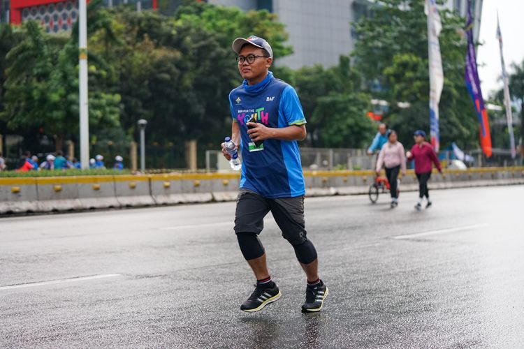 Race photo from Road to BAF Lions Run 2024