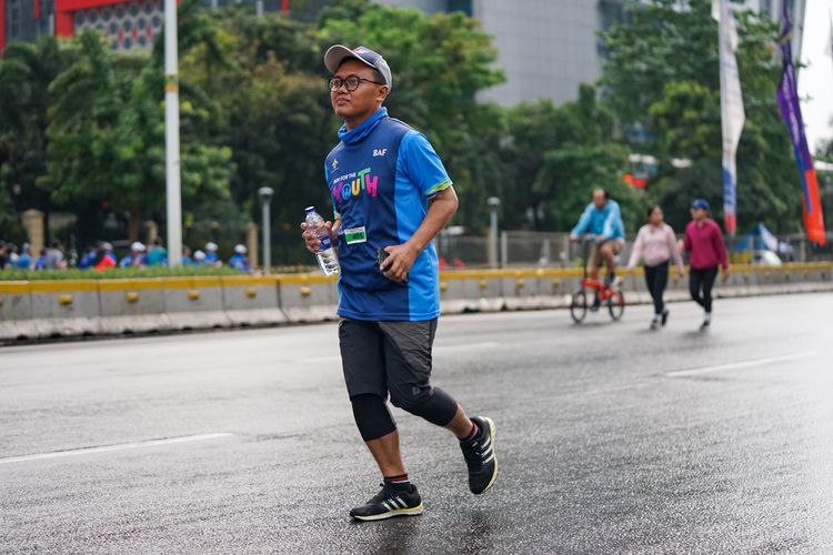 Race photo from Road to BAF Lions Run 2024