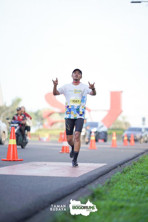 Race photo from Taman Budaya x BOGORUN 2025