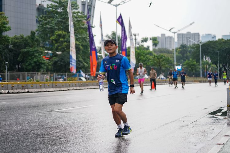 Race photo from Road to BAF Lions Run 2024