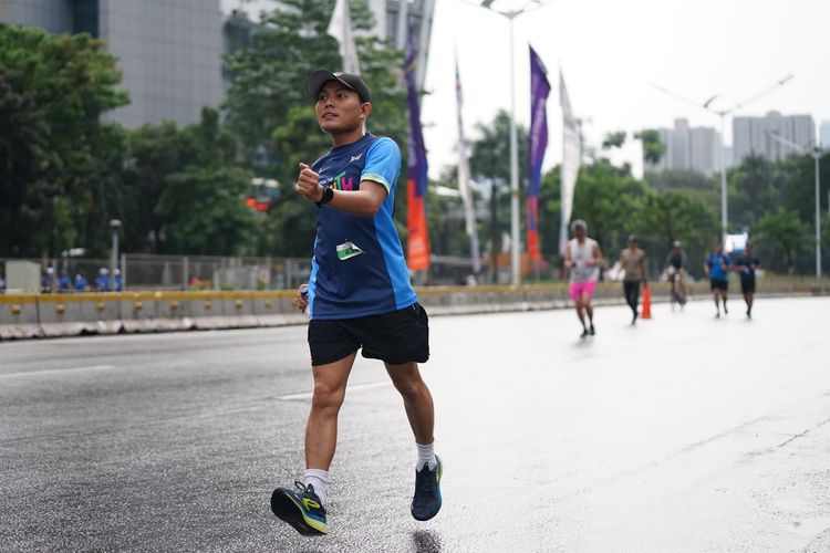 Race photo from Road to BAF Lions Run 2024