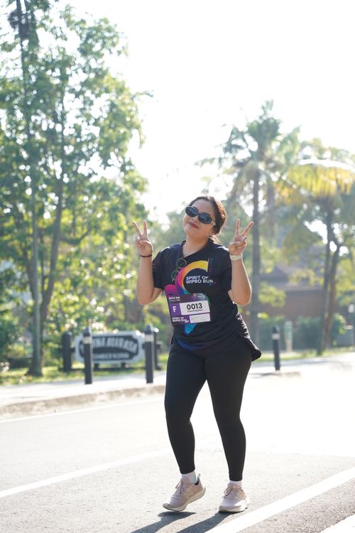 Race photo from WIPRO RUN 2025 - Vitalis Unza 20th Anniversary