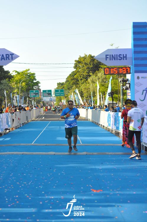 Race photo from Jabar Run 10K 2024
